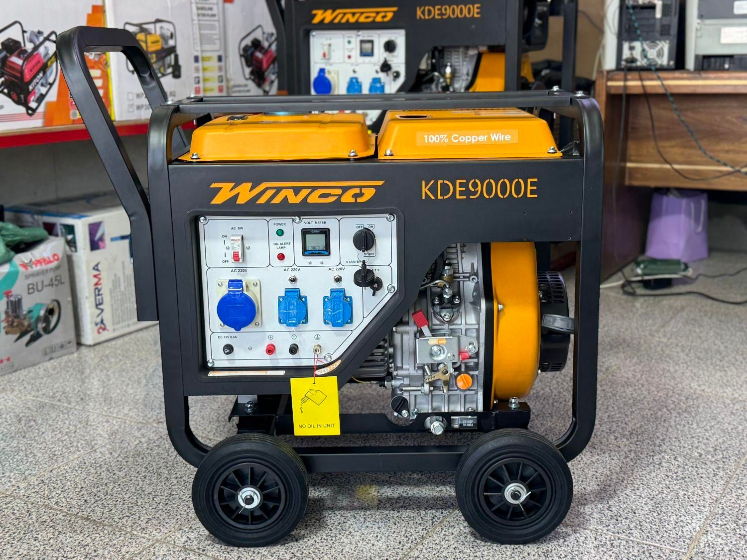 موتوربرق ۸.۵ کیلووات دیزلی با گارانتی شرکتی|ماشینآلات صنعتی|ارومیه, |دیوار