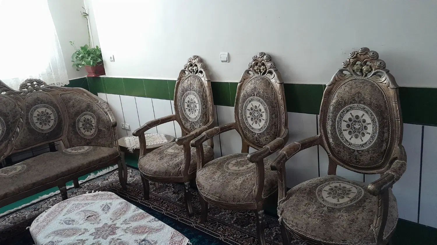 مبل سلطنتی|مبلمان خانگی و میز عسلی|اصفهان, شهرک مهدیه|دیوار
