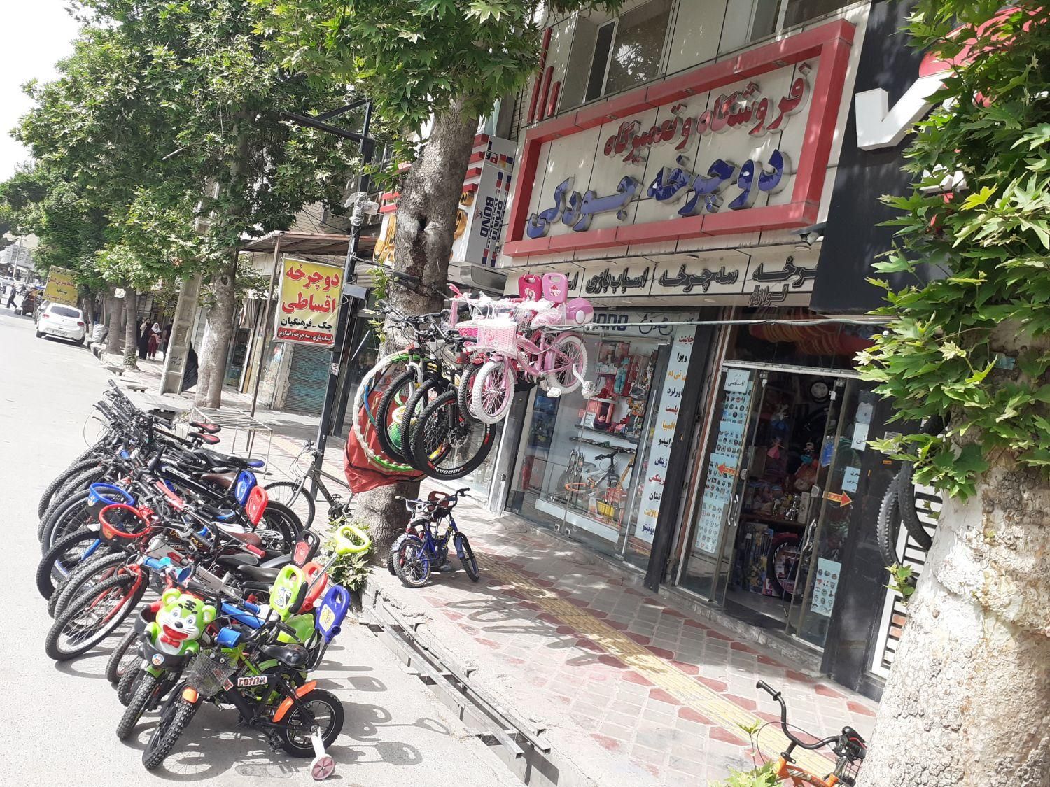 دوچرخه تعداد بالا درحد نو سالم|دوچرخه، اسکیت، اسکوتر|دورود, |دیوار