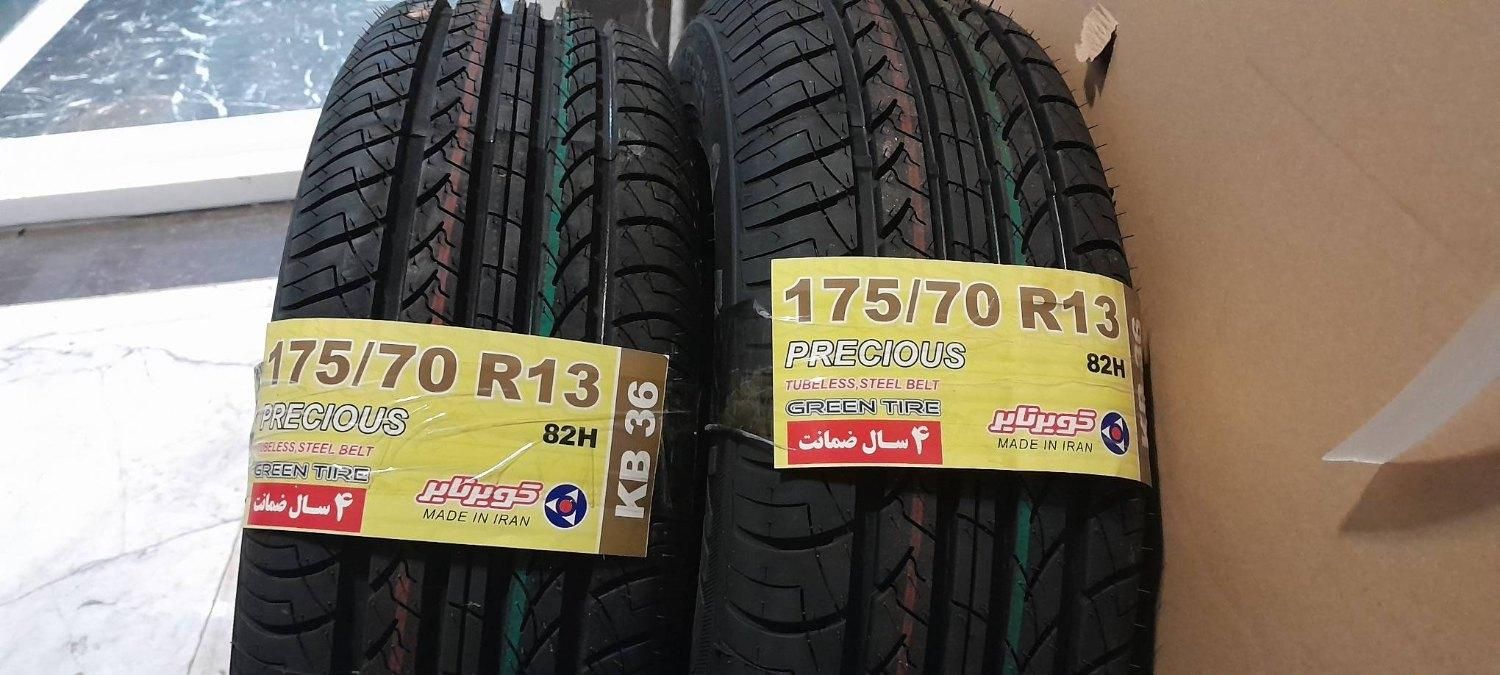 یک جفت لاستیک 175/70/13 کویرمناسب تیبا وانت و ریو|قطعات یدکی و لوازم جانبی|تهران, شمس‌آباد|دیوار