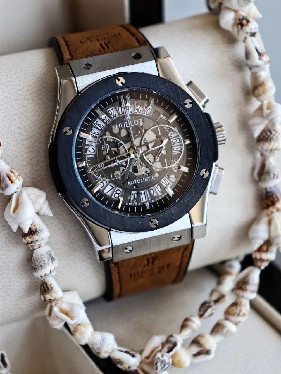 ساعت هابلوت تک و سه موتوره Hublot ساده و اسکلتون|ساعت|اصفهان, احمدآباد|دیوار