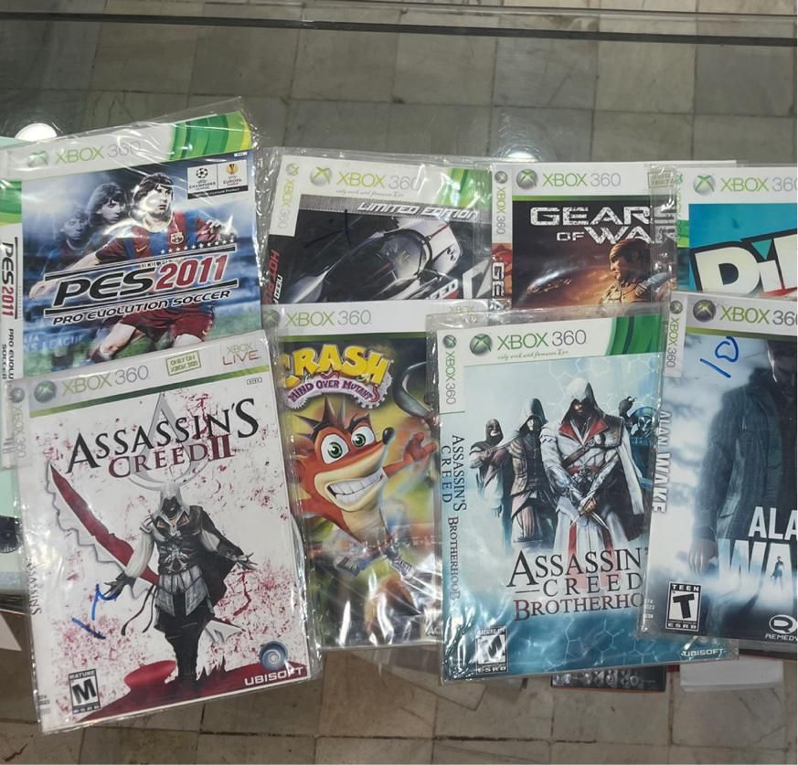 تعدادی بازی Xbox 360 CD|کنسول، بازی ویدئویی و آنلاین|تهران, شادمهر|دیوار