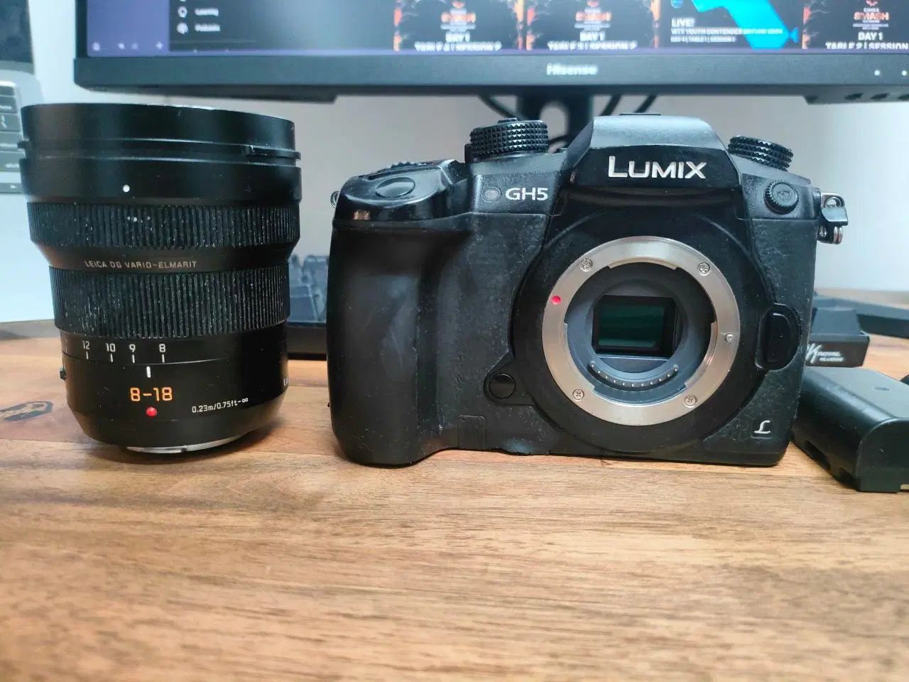 دوربین panasonic GH5 + 8-18mm lens|دوربین عکاسی و فیلم‌برداری|رشت, جانبازان|دیوار