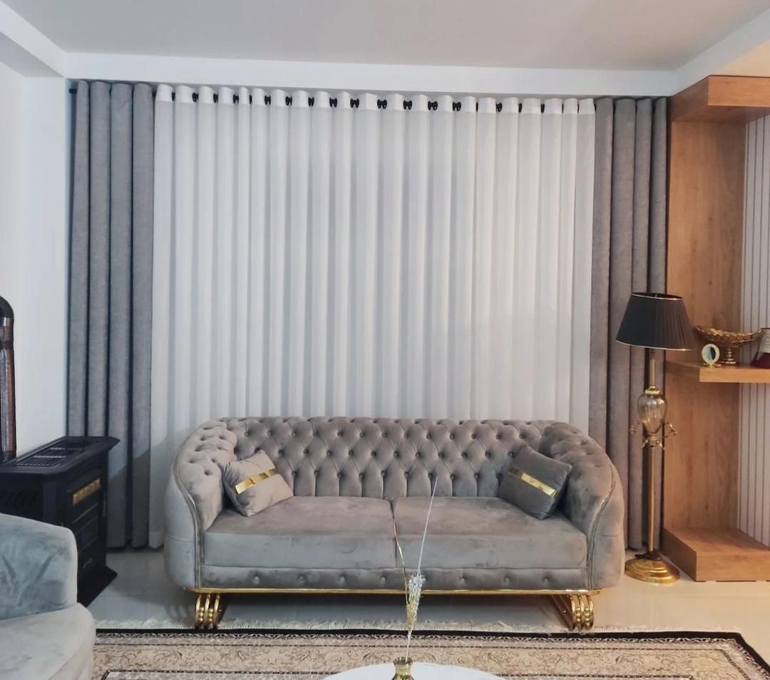 پرده پذیرایی محمدی مسکن|پرده، رانر، رومیزی|کرمانشاه, |دیوار