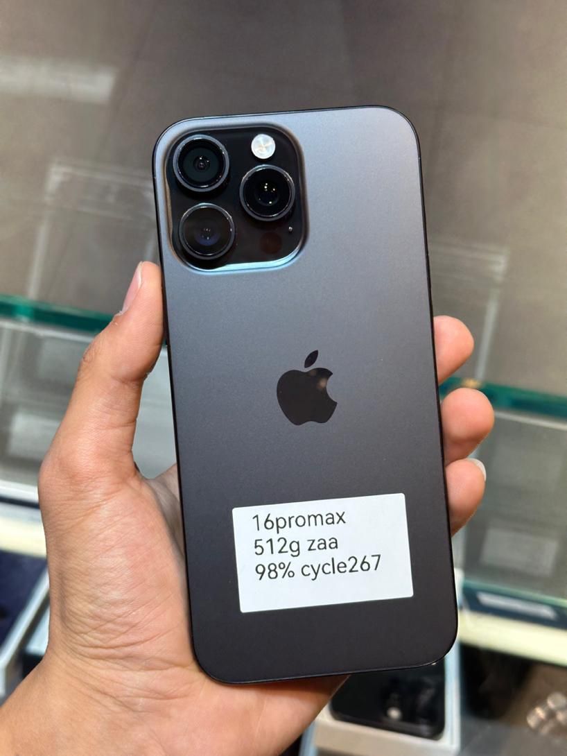 iPhone 16promax 512g zaa|موبایل|مشهد, احمدآباد|دیوار