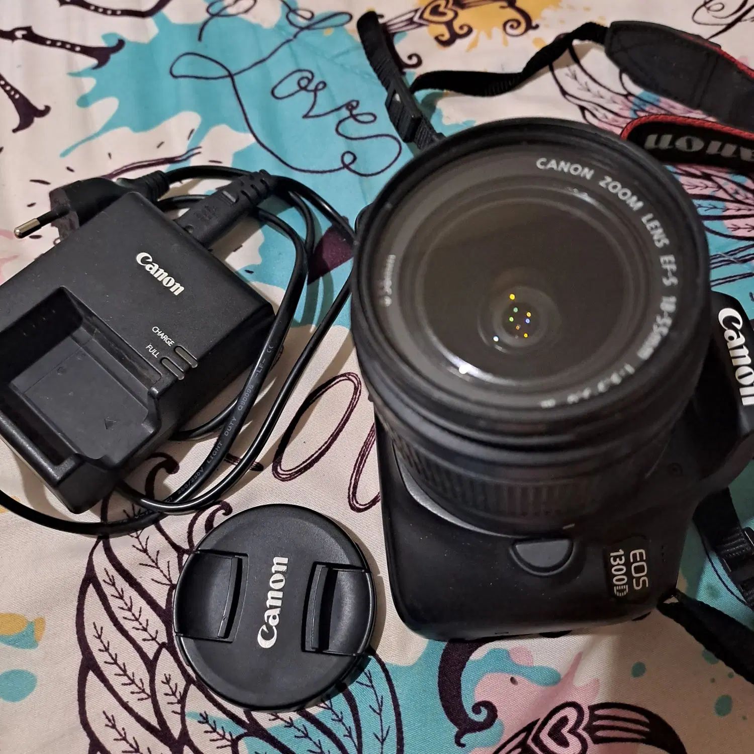 دوربین Canon 1300d|دوربین عکاسی و فیلم‌برداری|مشهد, امیریه|دیوار