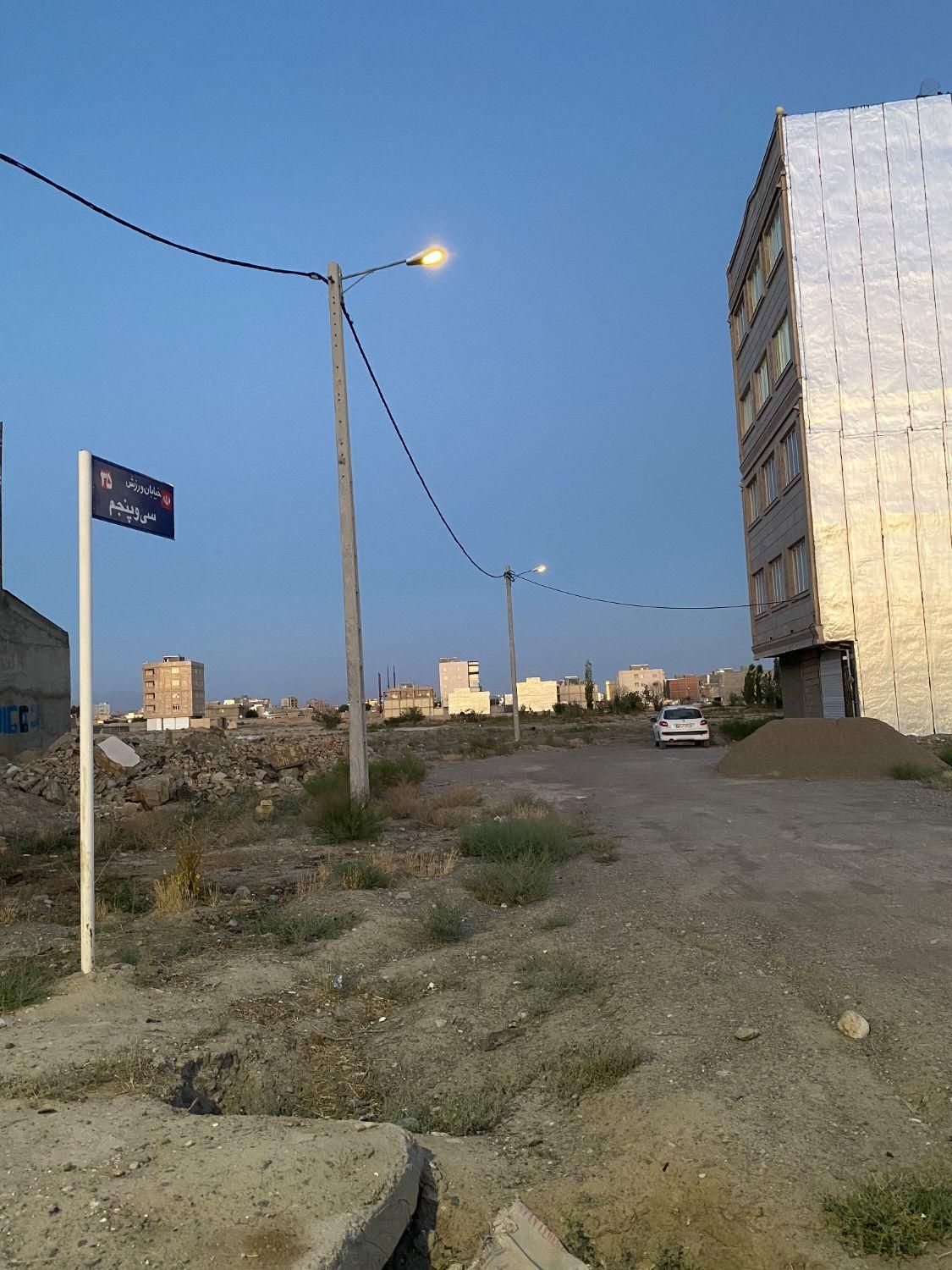 زمین ۲۳۲ متری دوکله عرض ۹/۱۰متر بین ورزش ۳۵ و ۳۷|فروش زمین و ملک کلنگی|شیروان (خراسان), |دیوار