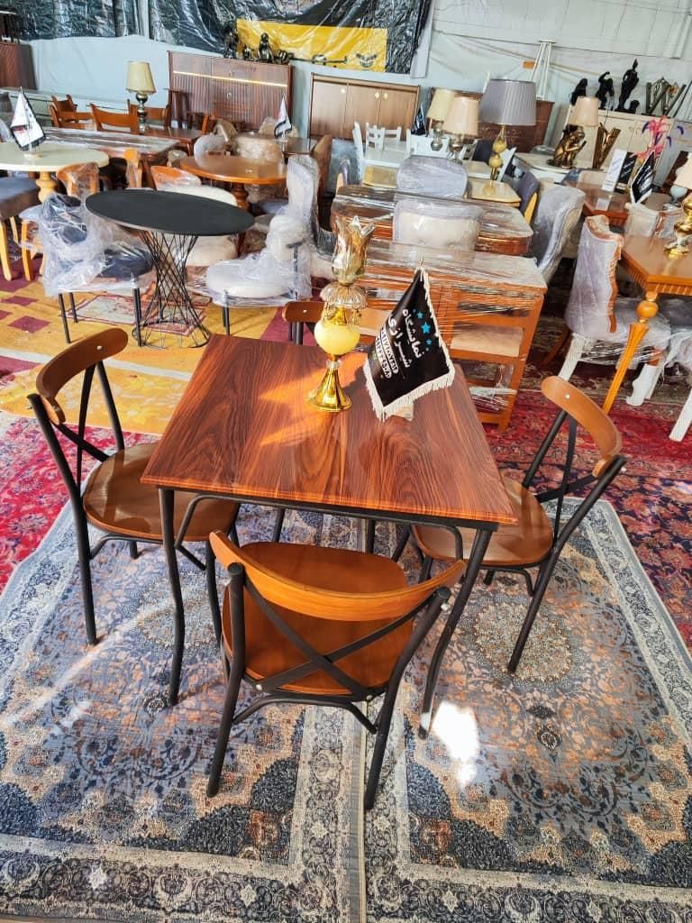 پخش صندلی لهستانی فلزی لوله ضخیم تک و عمده|میز و صندلی غذاخوری|شیراز, وزیرآباد|دیوار