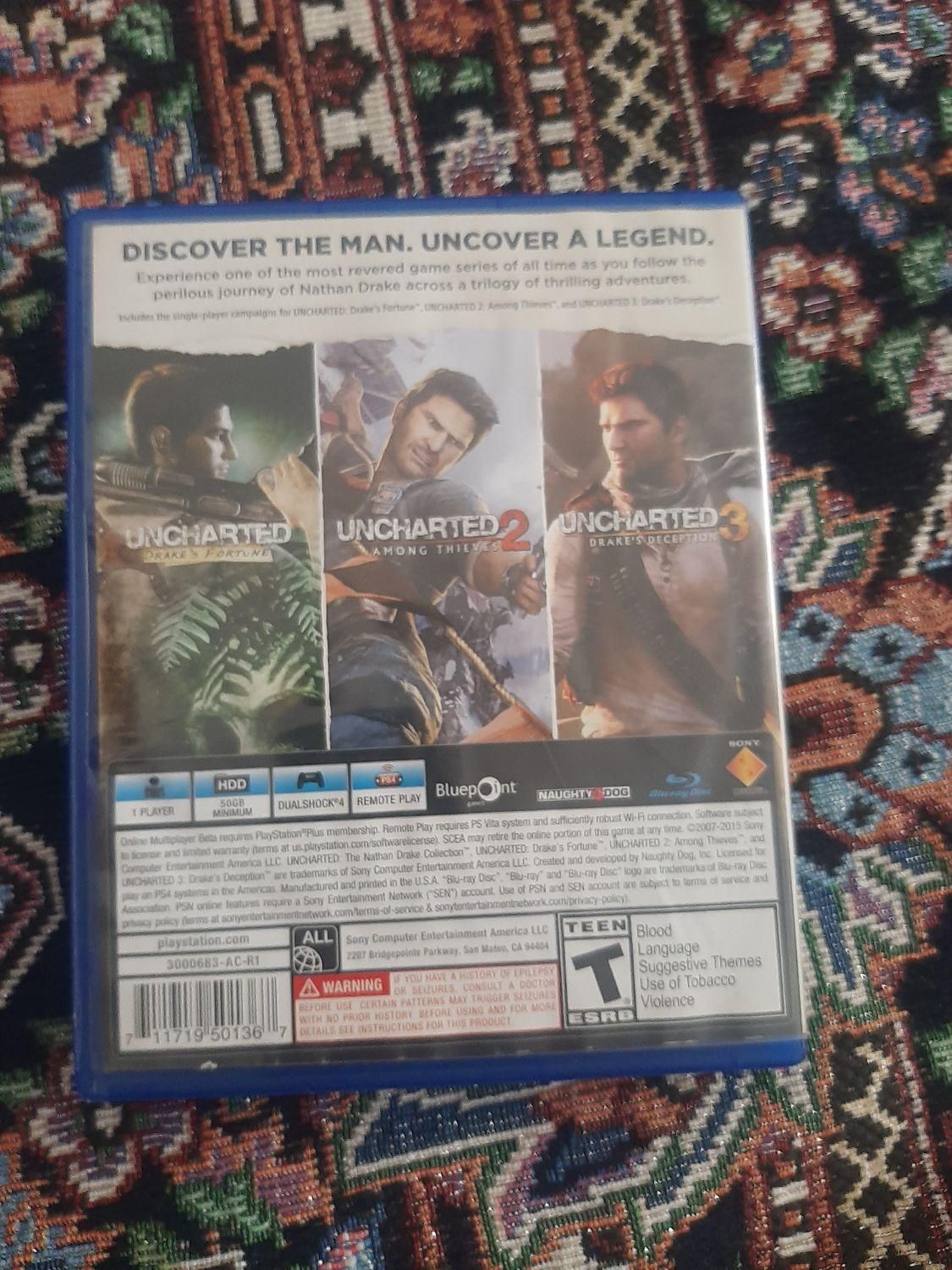 بازی انچارتد کالکشن ps4|کنسول، بازی ویدئویی و آنلاین|کرمان, |دیوار