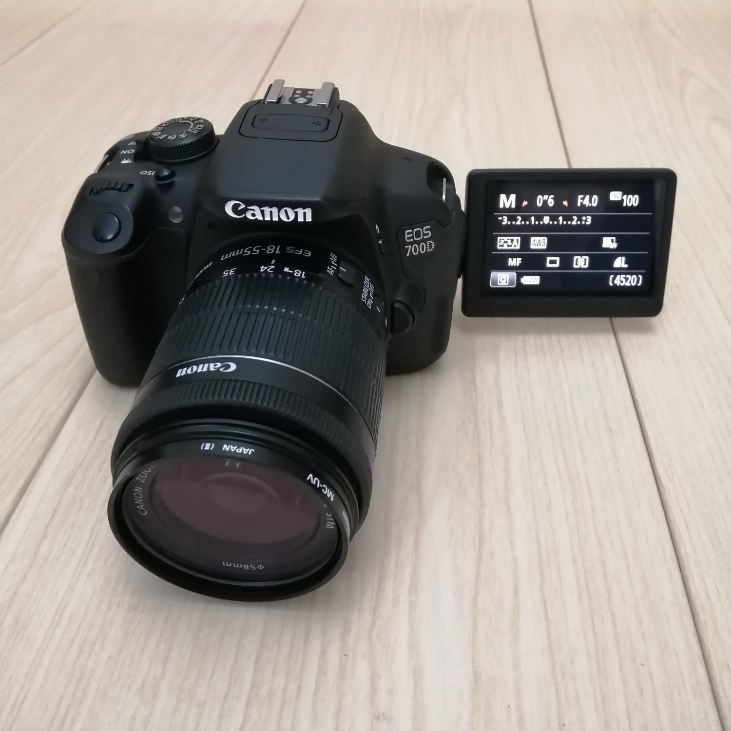 دوربین حرفه ای لمسی عکاسی و فیلمبرداری Canon 700D|دوربین عکاسی و فیلم‌برداری|تهران, بازار|دیوار