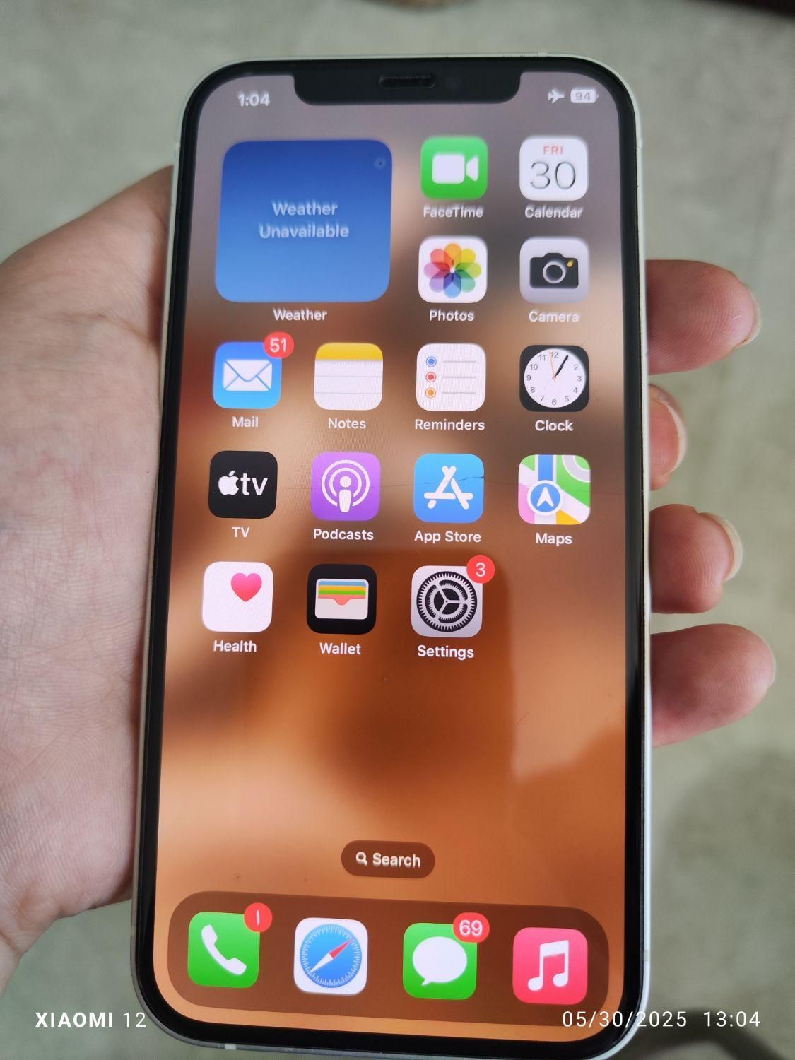 اپل iPhone 12 با حافظهٔ ۱۲۸ گیگابایت|موبایل|اصفهان, شاهزاده ابراهیم|دیوار