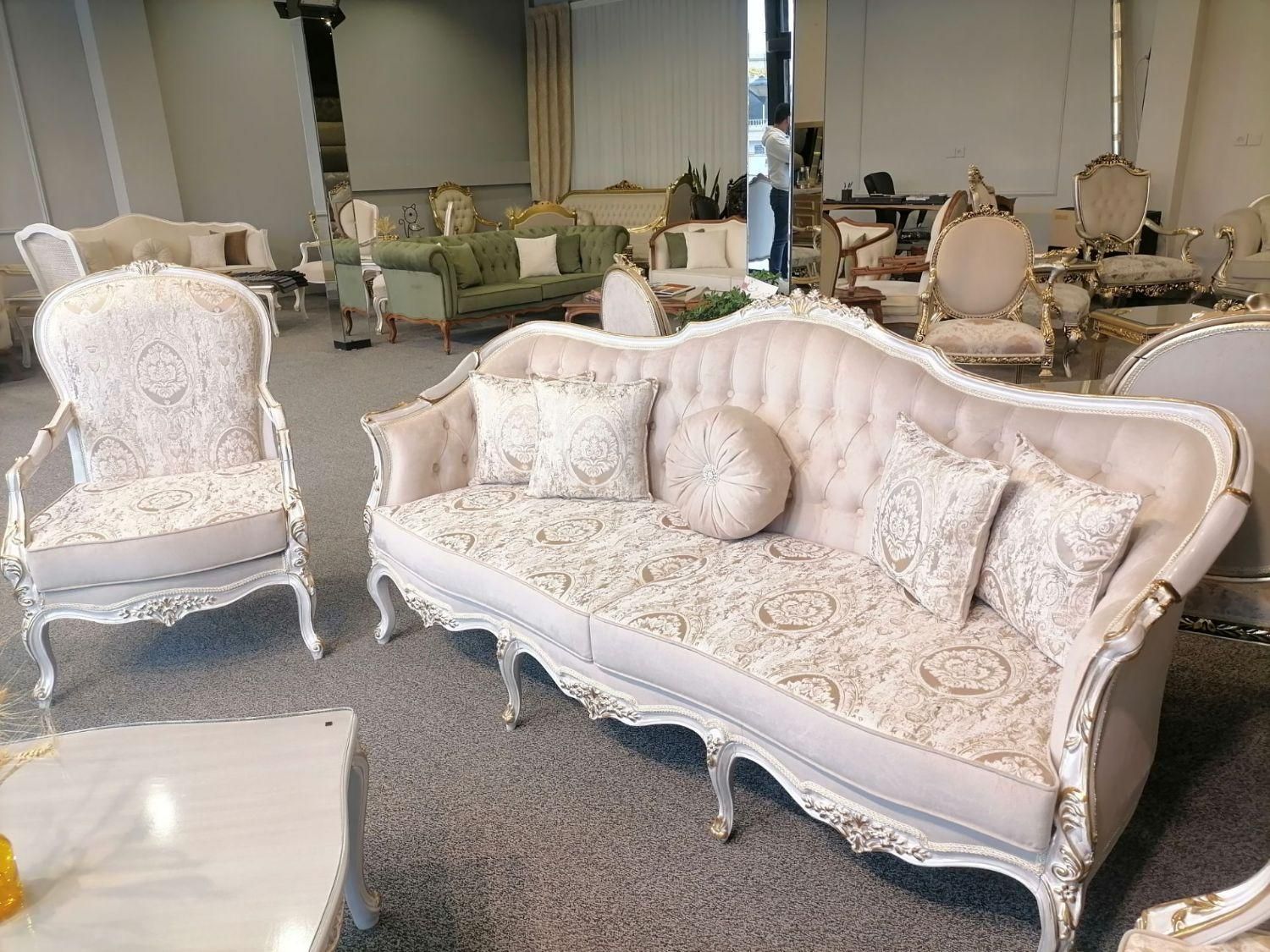 مبل کلاسیک مدل نوبل جدید وشیک|مبلمان خانگی و میز عسلی|نیشابور, فیض آباد|دیوار