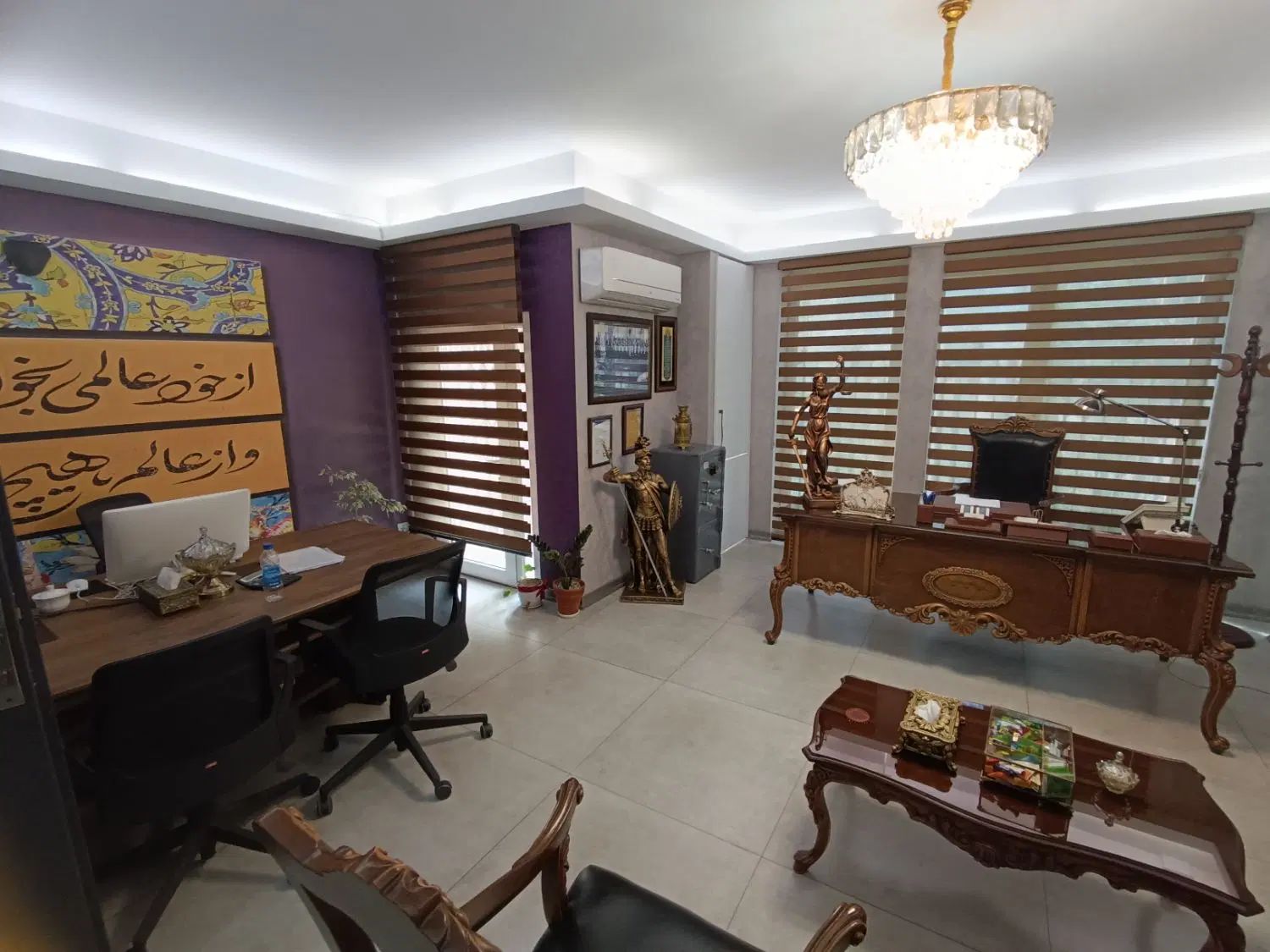 ۱۱۰متر/فول امکانات/موقعیت اداری/همکف شیک و مدرن|اجارهٔ دفتر کار، اتاق اداری، مطب|تهران, بهجت‌آباد|دیوار