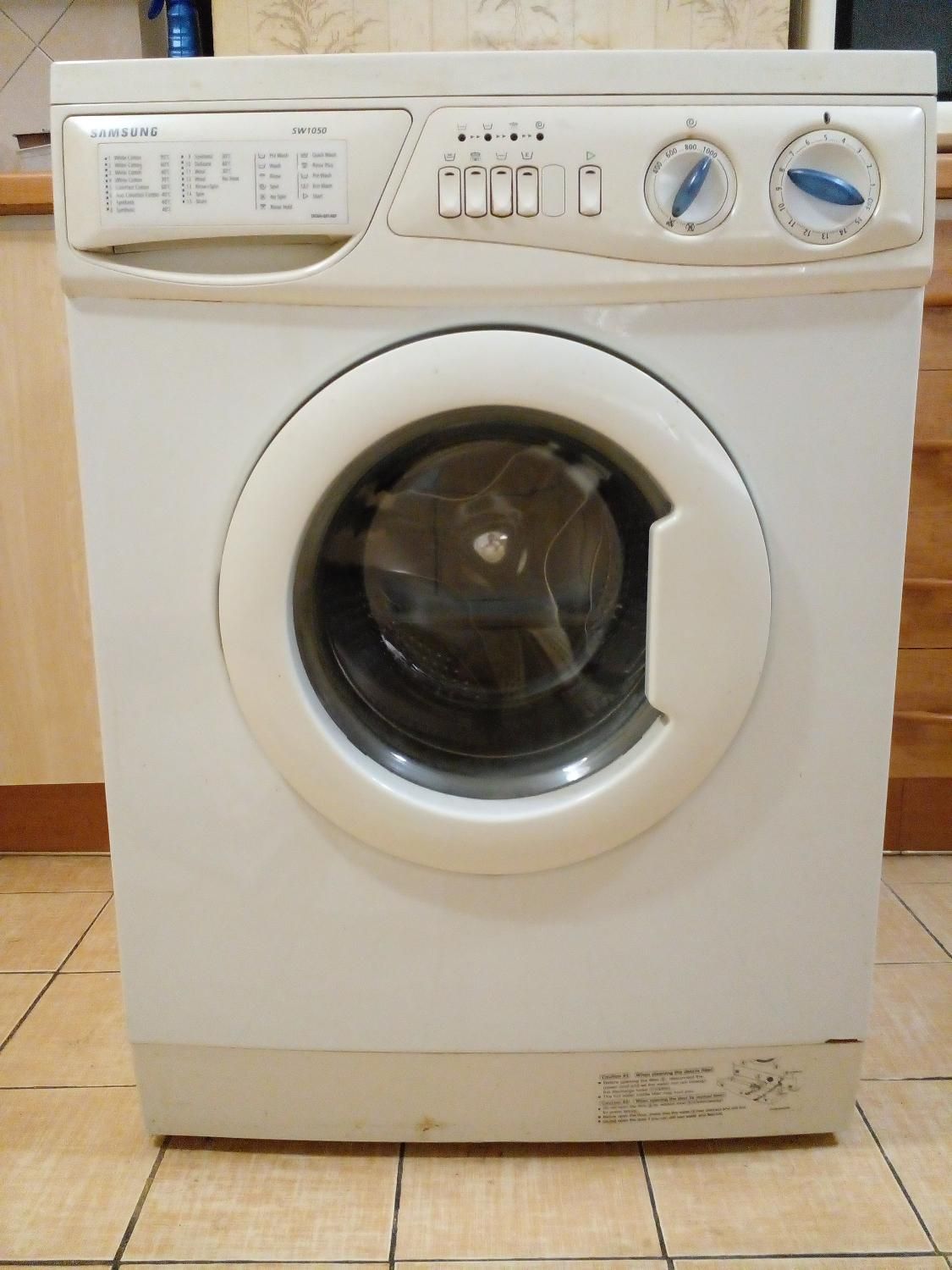 ماشین لباسشویی دست دوم سامسونگ SW1050|ماشین لباسشویی و خشک‌کن لباس|تهران, اقدسیه|دیوار