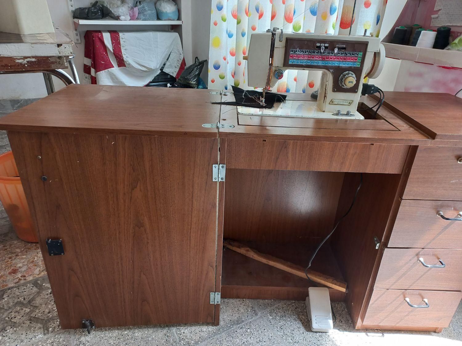 فروش چرخ خیاطی ژانومه مدل۸۰۲ تایوان|چرخ خیاطی و ریسندگی|شیروان (خراسان), |دیوار