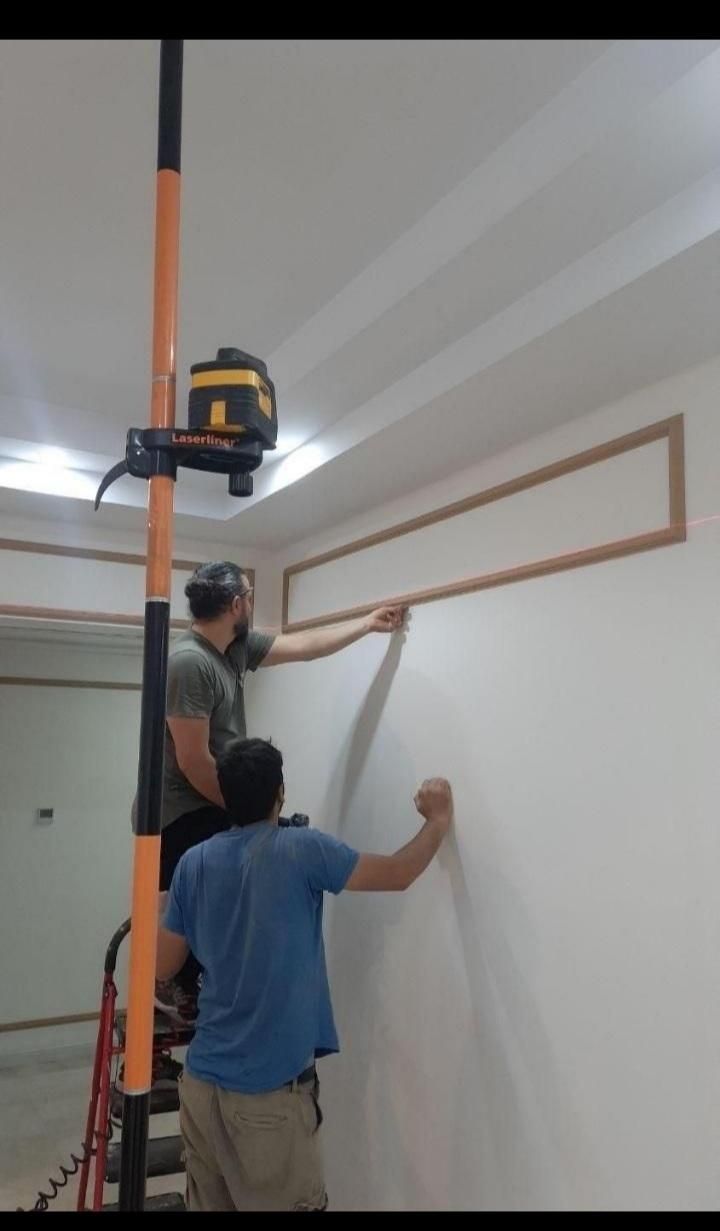 نصب ابزار قاب بندی دیوار/مدرن/پلی یورتان/ پی وی سی|خدمات پیشه و مهارت|تهران, افسریه|دیوار