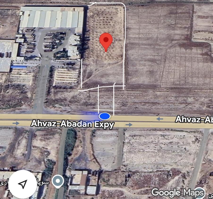 زمین تجاری ۱۰۰۰۰متری بر اتوبان اصلی آبادان|فروش زمین و ملک کلنگی|اهواز, کارون|دیوار
