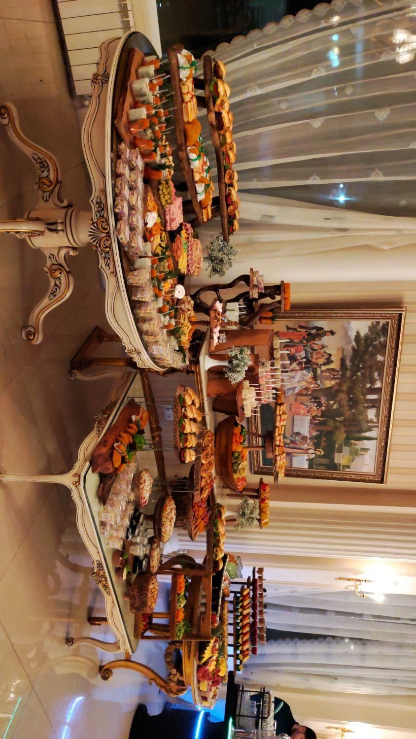 فینگرفود میزآرایی تشریفات مجالس سینی فینگر/فست فود|خدمات پذیرایی، مراسم|کرج, حسینآباد|دیوار