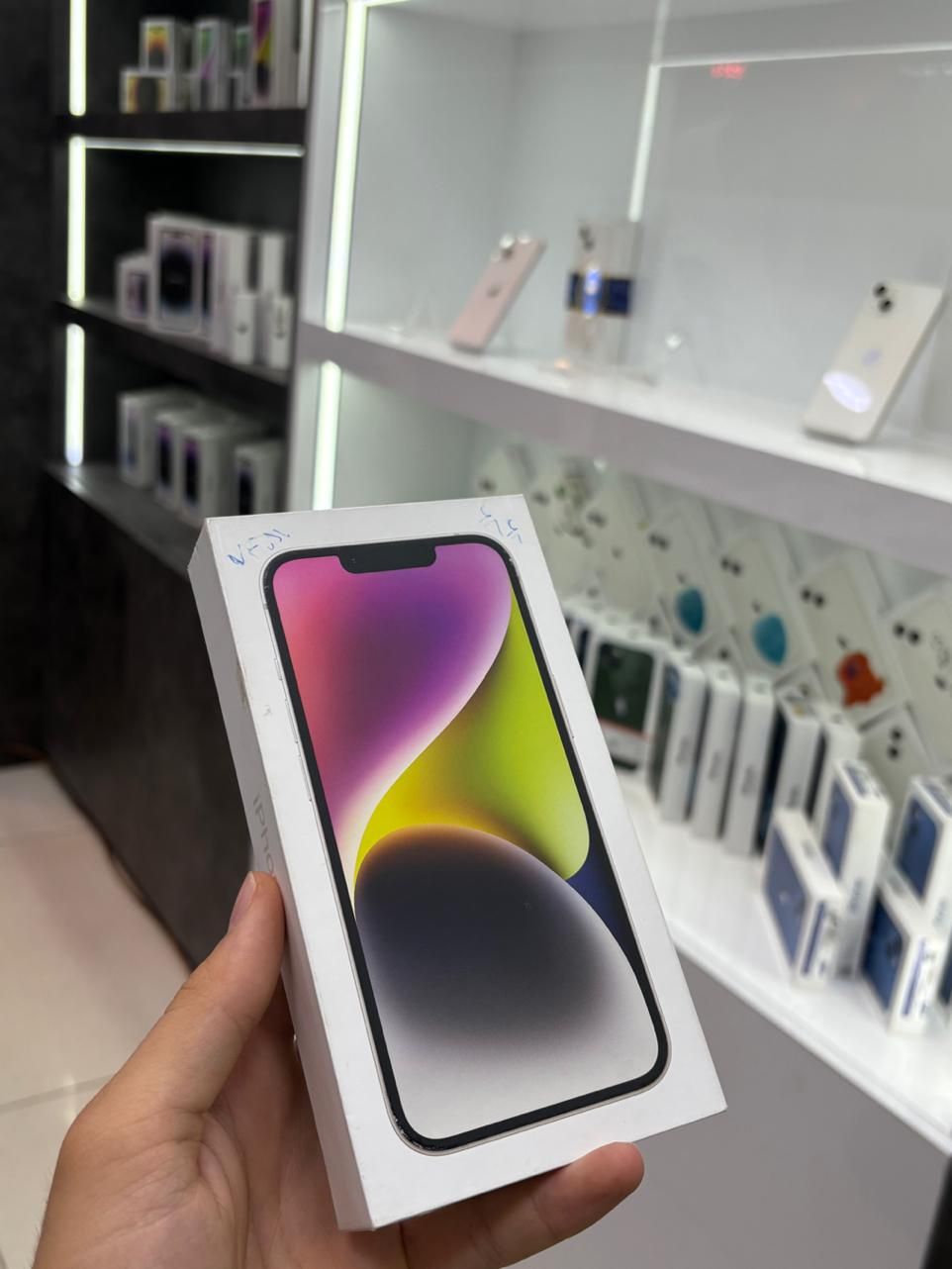 اپل iphone 14 با حافظهٔ ۱۲۸ پک اصلی و ریپک|موبایل|اصفهان, مفتح|دیوار