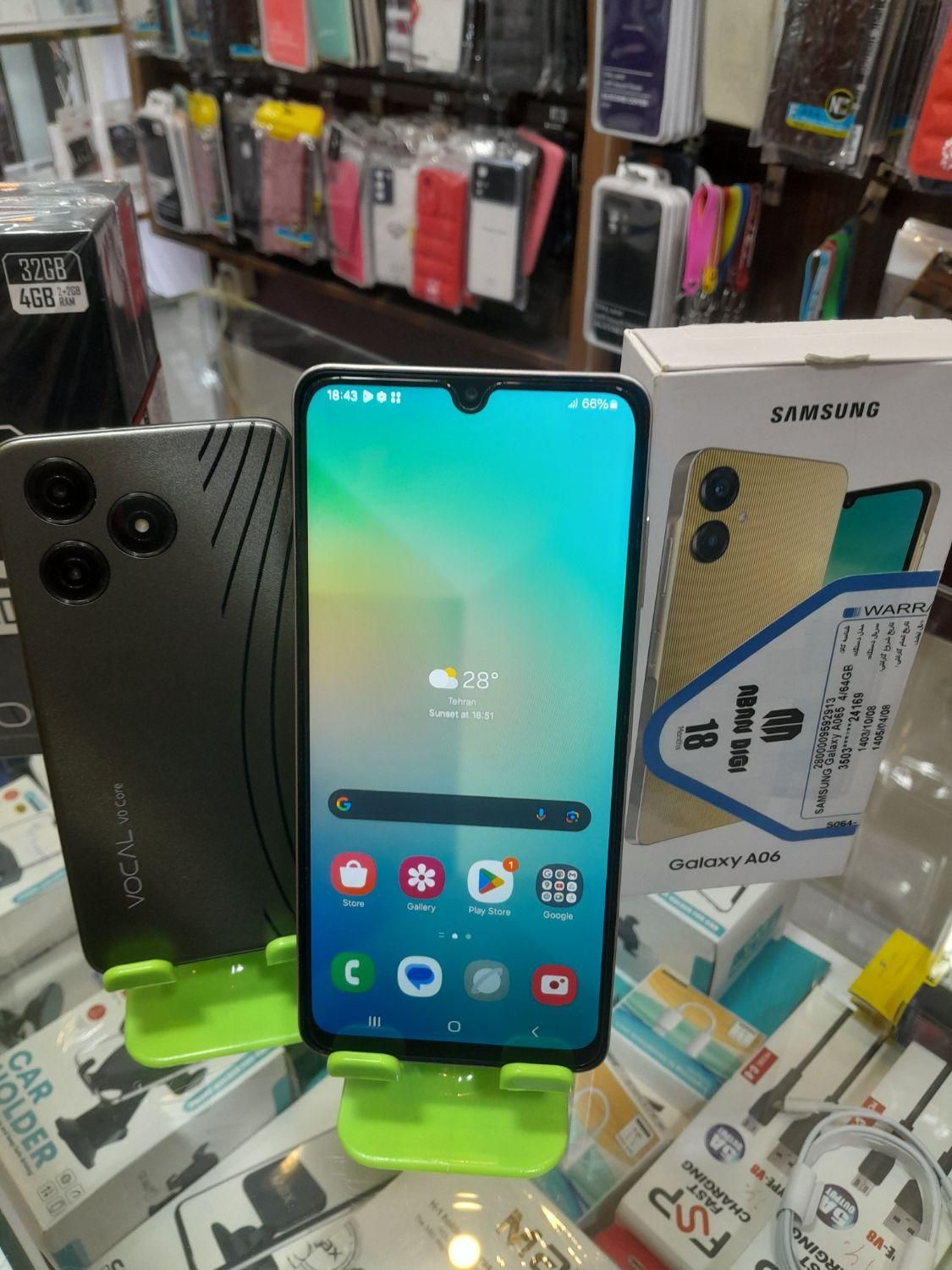 سامسونگ Galaxy A06 با حافظهٔ ۶۴ گیگابایت|موبایل|شاهین‌شهر, حافظ جنوبی|دیوار