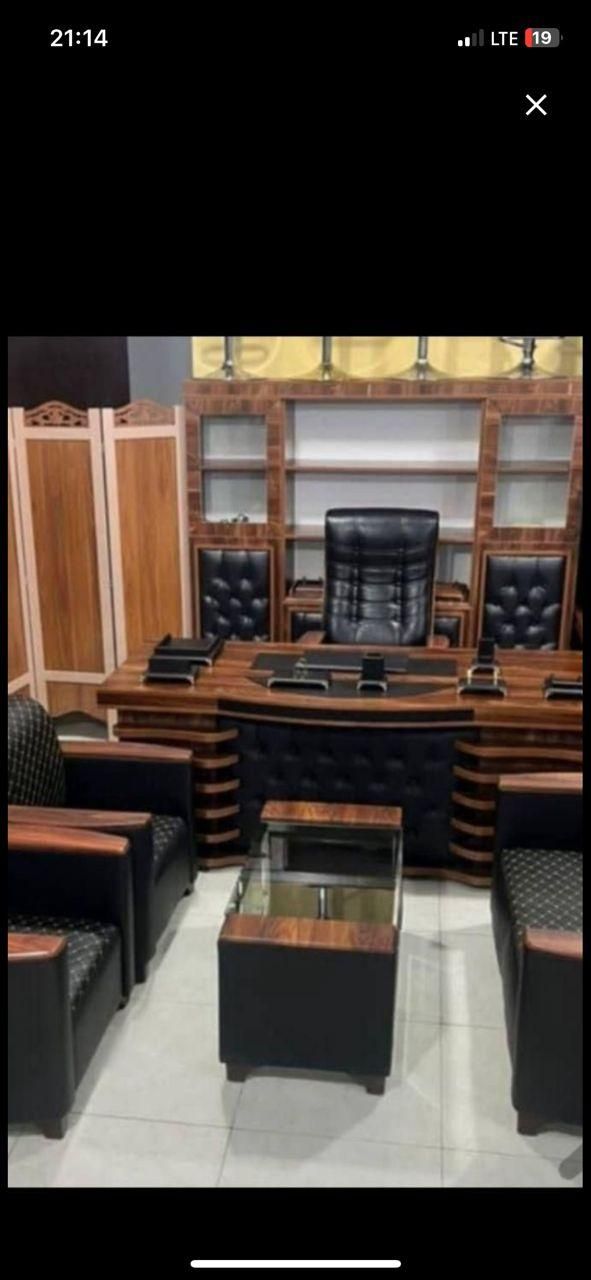 کانتر لابی مبلمان اداری صندلی میز مدیریت کنفرانس|دفتر کار|هشتگرد, |دیوار