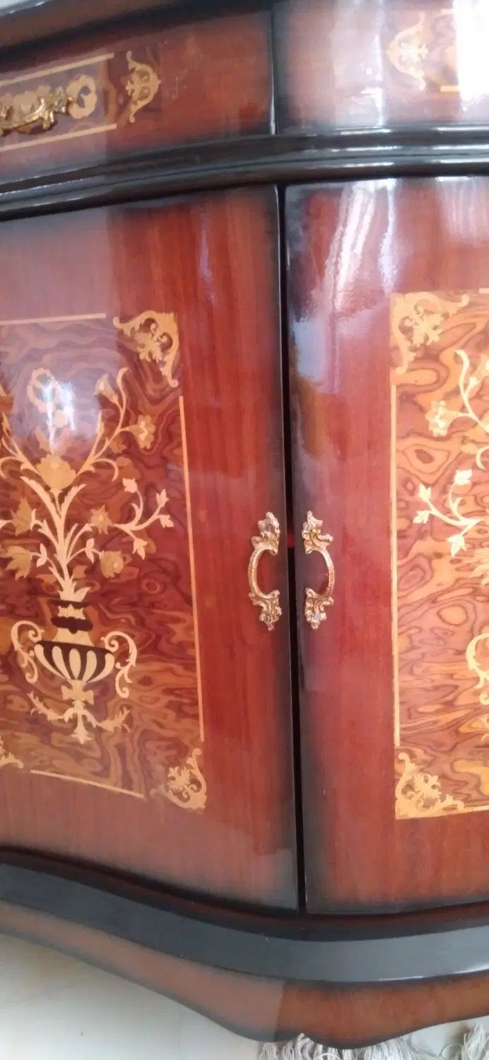 کنسول و  آینه معرق کاری|بوفه، ویترین، کنسول|تهران, شهرک دریا|دیوار