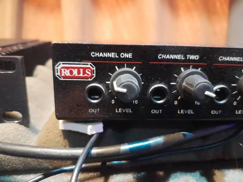 ROLLS Headphone Amp هدفون امپ کارت صدامیکروفن میدی|سیستم صوتی خانگی|تهران, فردوس|دیوار