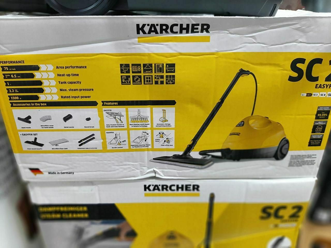 بخارشوی کارشر مدل اصل المان کارچر بخارشو اورجینال|جاروبرقی، جارو شارژی، بخارشو|اهواز, نادری|دیوار