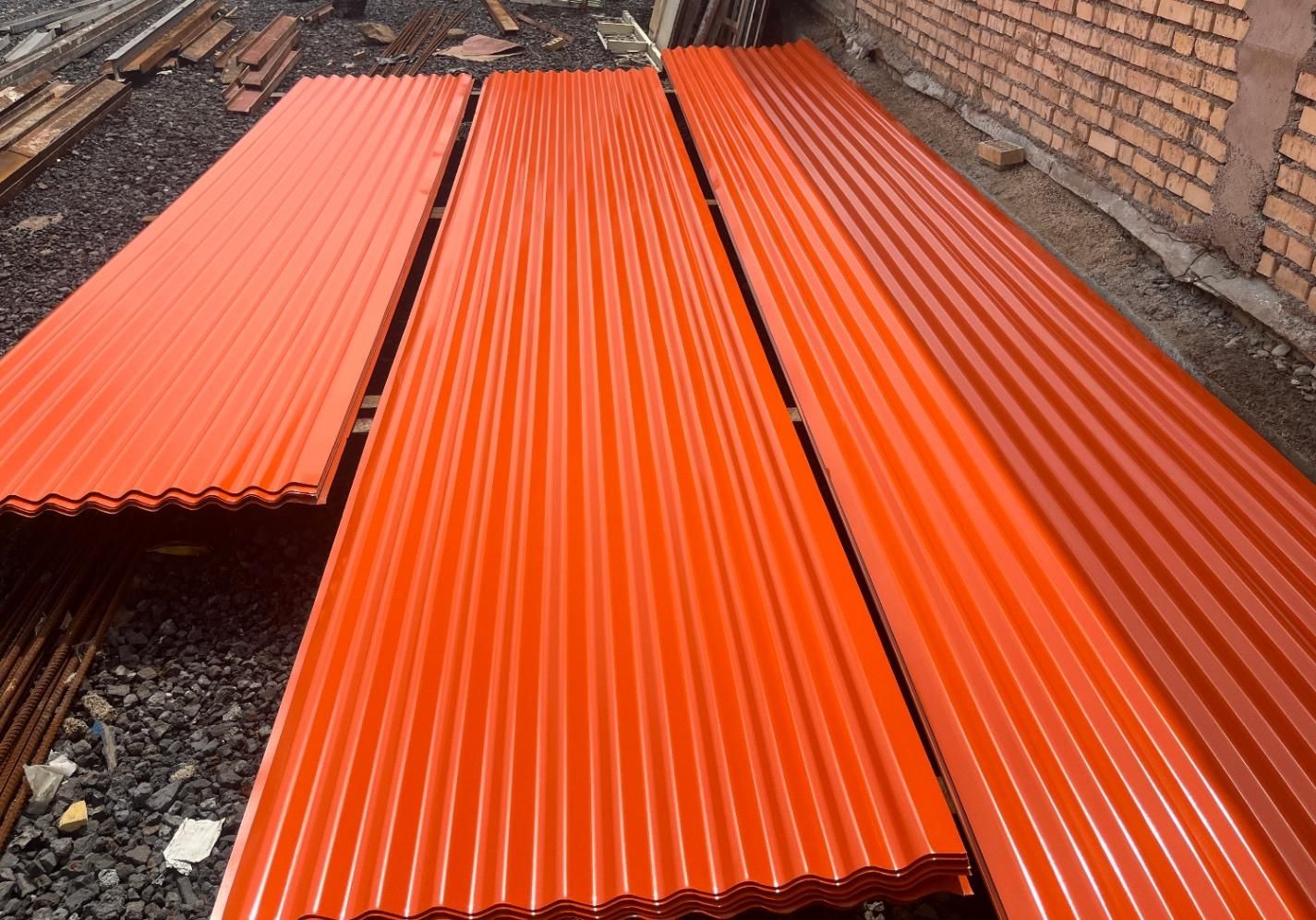 ورق رنگی (پلیت) سایبان و سوله با ارسال|مصالح و تجهیزات ساختمان|بندر ماهشهر, |دیوار