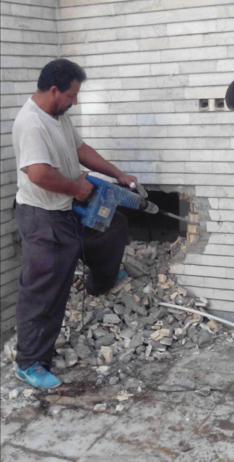 تخریب وانواع تخریب انجام می دهیم|خدمات پیشه و مهارت|آبادان, |دیوار