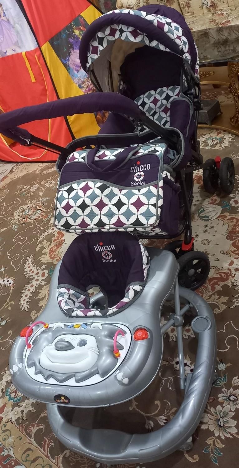 کالسکه و روروئک و ساک کودک|کالسکه و لوازم جانبی|کنگاور, |دیوار