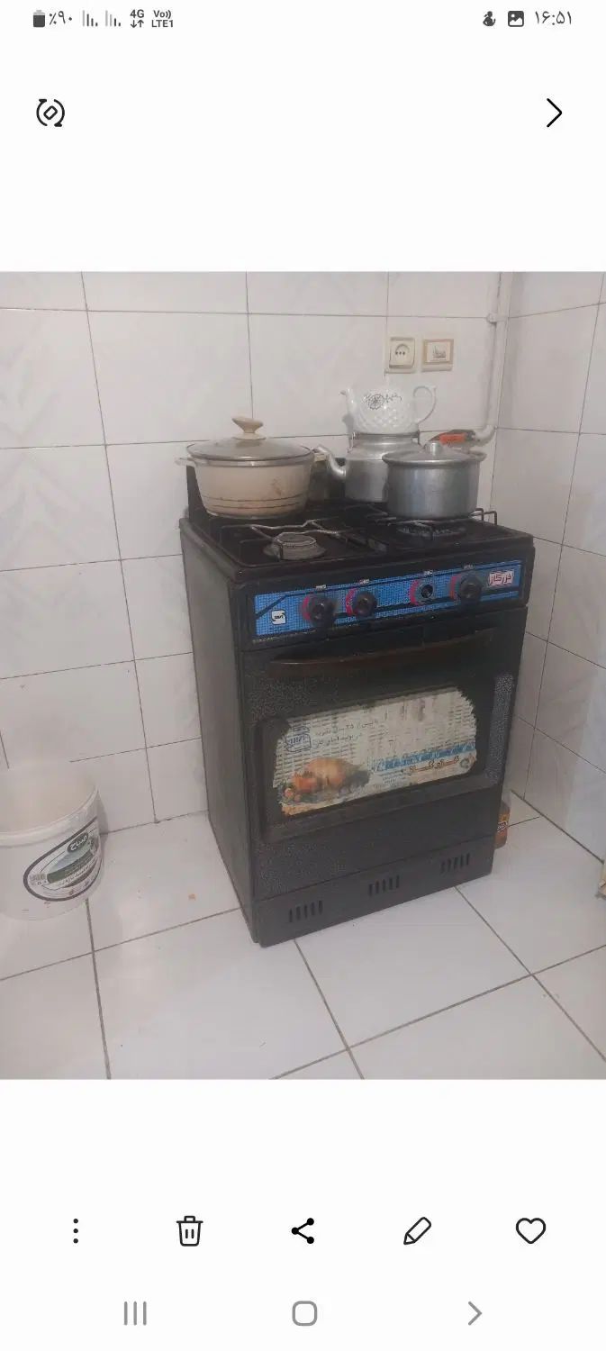 فروش بخاری ویخچال وتلویزیون واجاق گازویک فرش۱۲متری|یخچال و فریزر|کرج, کمال‌شهر|دیوار