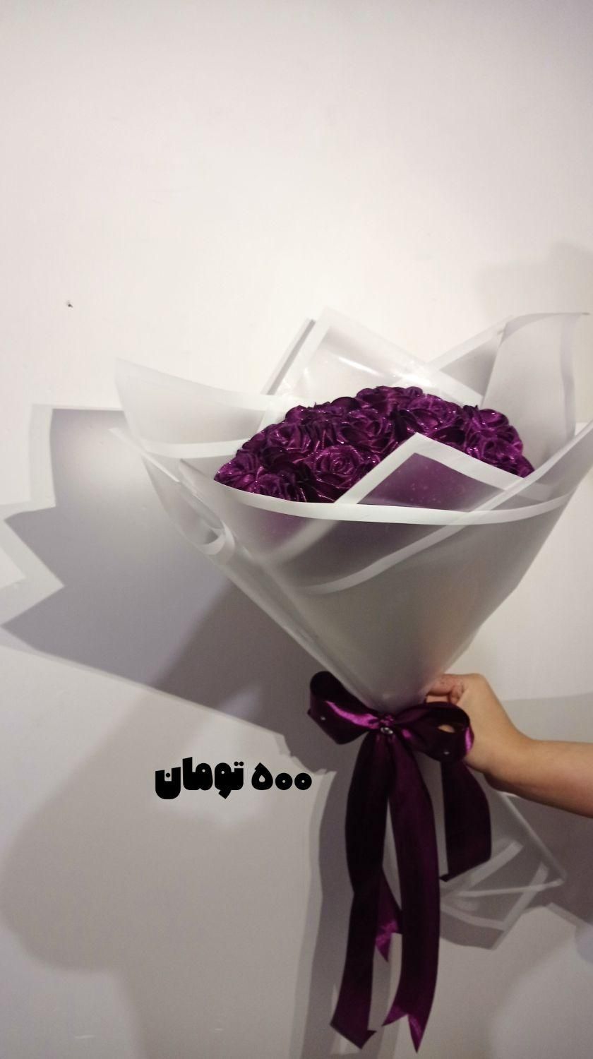 گل رز روبانی|گل مصنوعی|گرگان, |دیوار