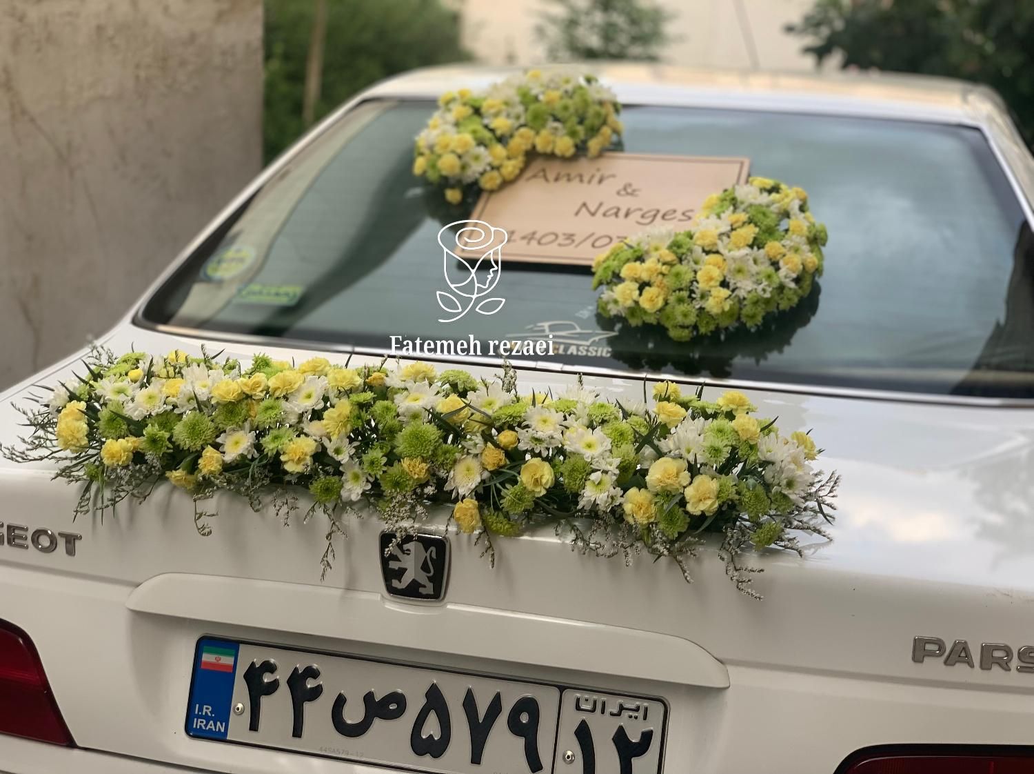گل ماشین عروس حتی درمحل شما،دسته گل عروس|خدمات پذیرایی، مراسم|مشهد, کلاهدوز|دیوار