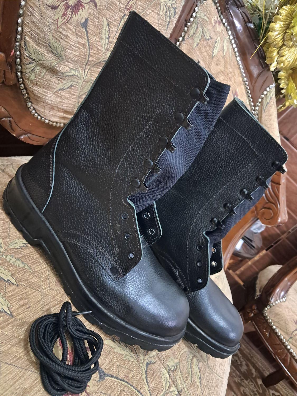 پوتین سربازی بهمن طبی سایز 43|کیف، کفش، کمربند|دورود, |دیوار