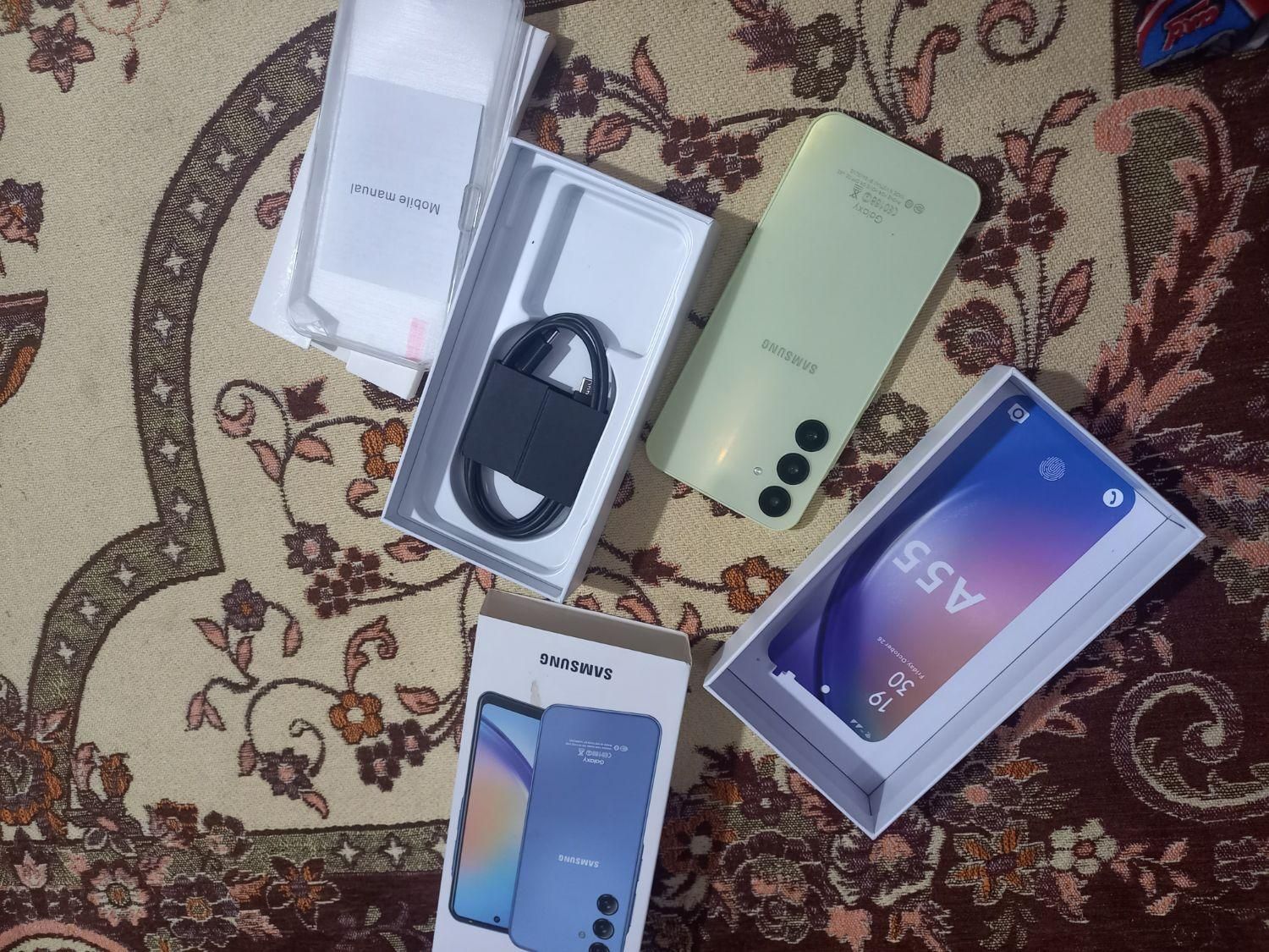 سامسونگ Galaxy A55 با حافظهٔ ۲۵۶ گیگابایت|موبایل|کرج, خرمدشت|دیوار