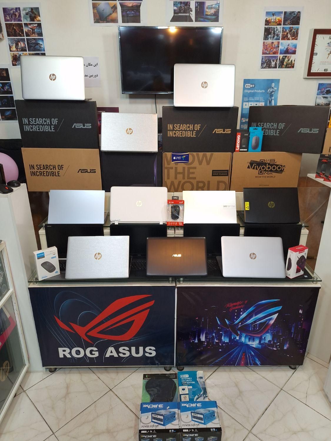 لپتاپ ایسوس بادوگیگ گرافیک مجزا|رایانه همراه|گرگان, |دیوار