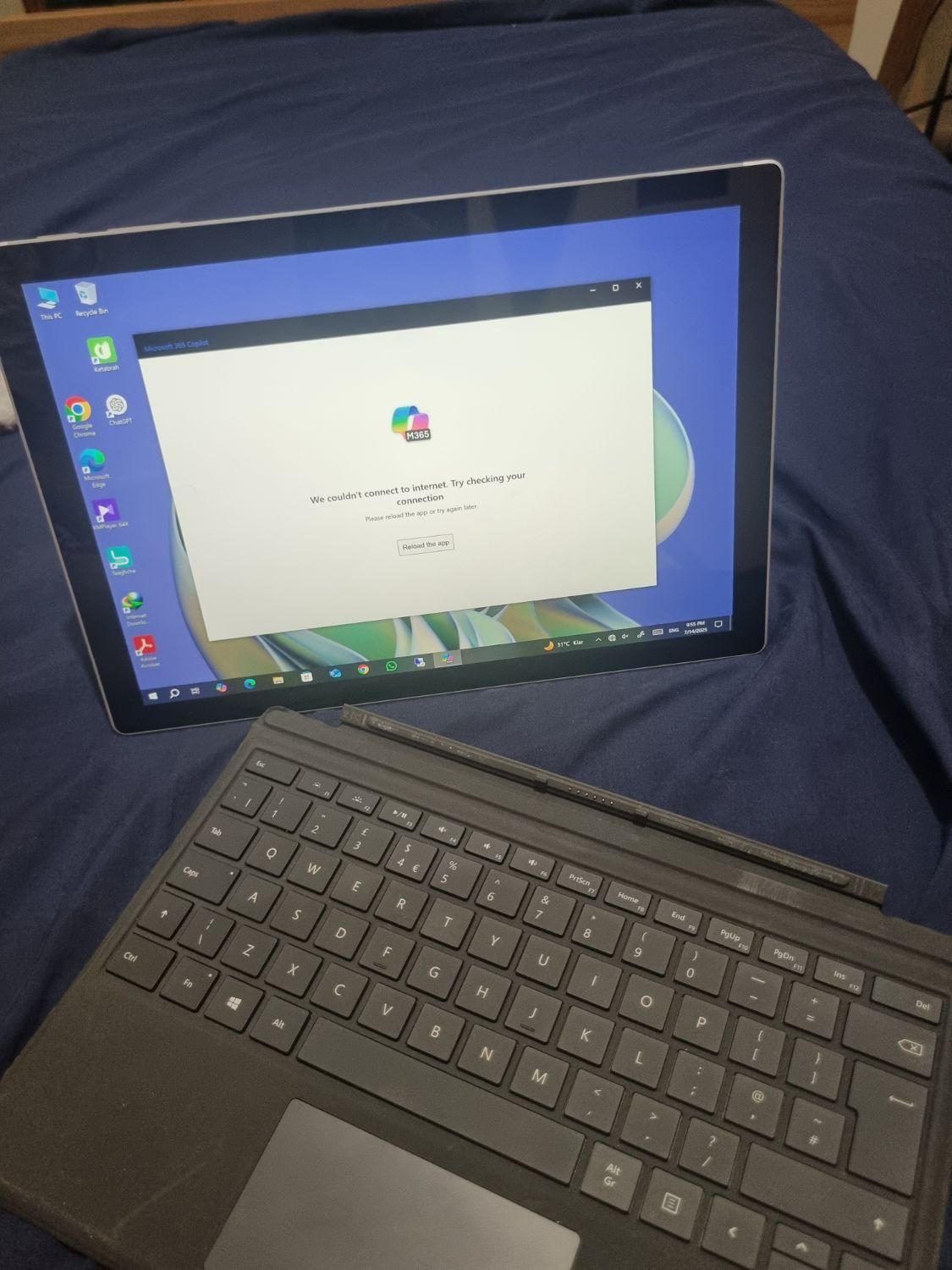 surface pro 5 در حد نو|رایانه همراه|تهران, میدان ولیعصر|دیوار