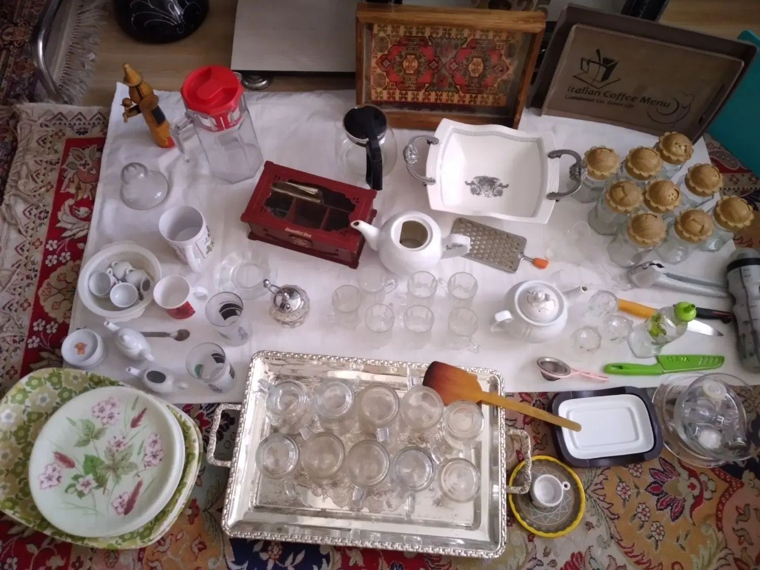 چای ساز خرده ریز آشپزخانه فرش ویترین|سماور، چای‌ساز، قهوه‌ساز|تهران, ائمه اطهار|دیوار