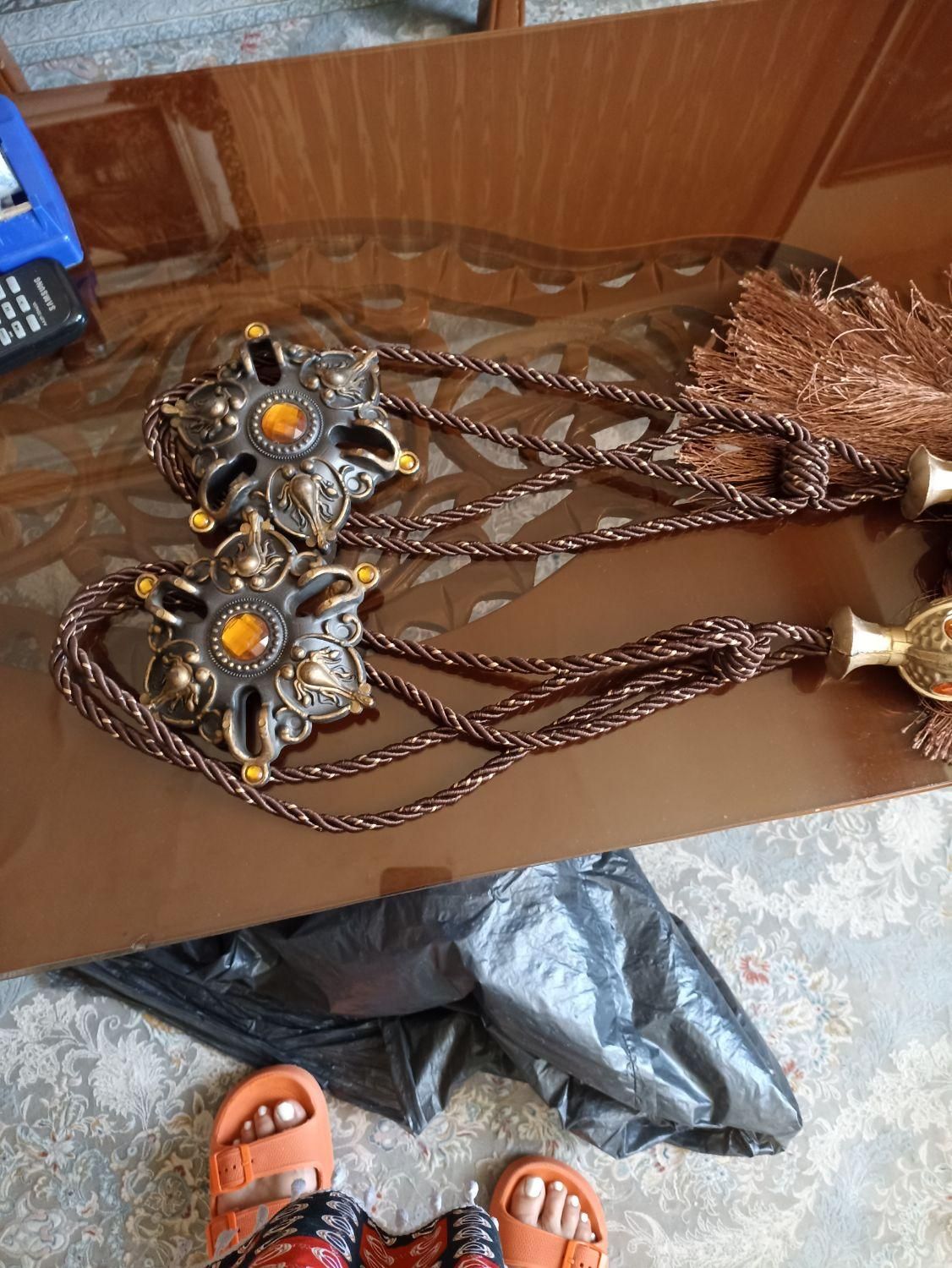 یک پرده   یک جفت شراره  پرده|پرده، رانر، رومیزی|شیراز, حافظیه|دیوار