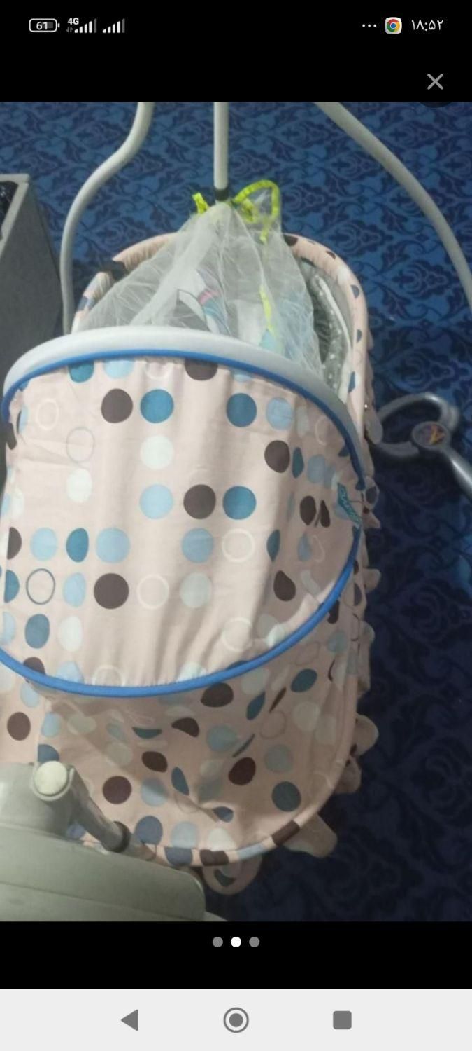 گهواره برقی|تخت و صندلی بچه|خرم‌آباد, |دیوار