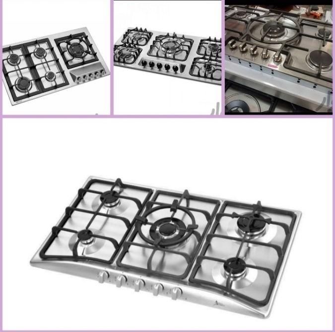 اجاق گاز صفحه شیشه استیل چدن six  مدلbw34|اجاق گاز و لوازم برقی پخت‌وپز|رشت, رشتیان|دیوار