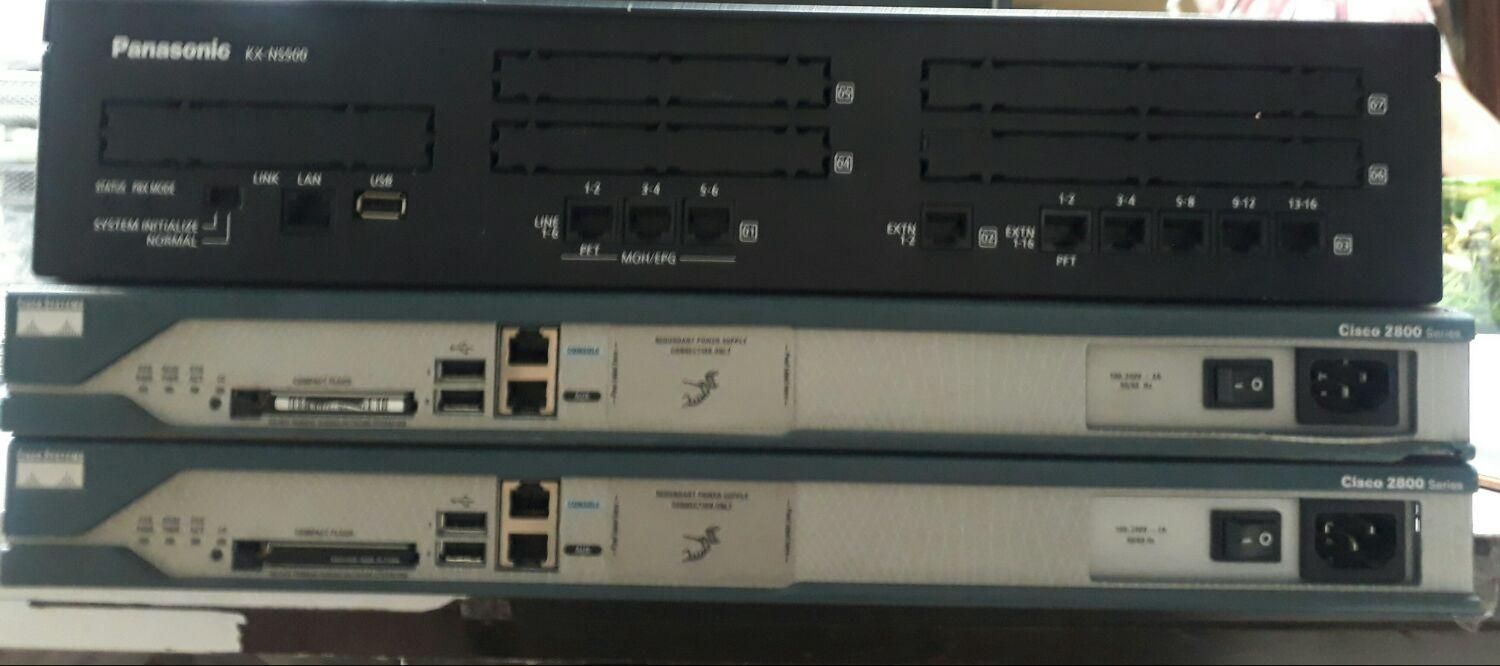 روتر سیسکو ۲۸۱۱(cisco 2811)و سانترال ns500|تلفن رومیزی|تهران, فردوسی|دیوار
