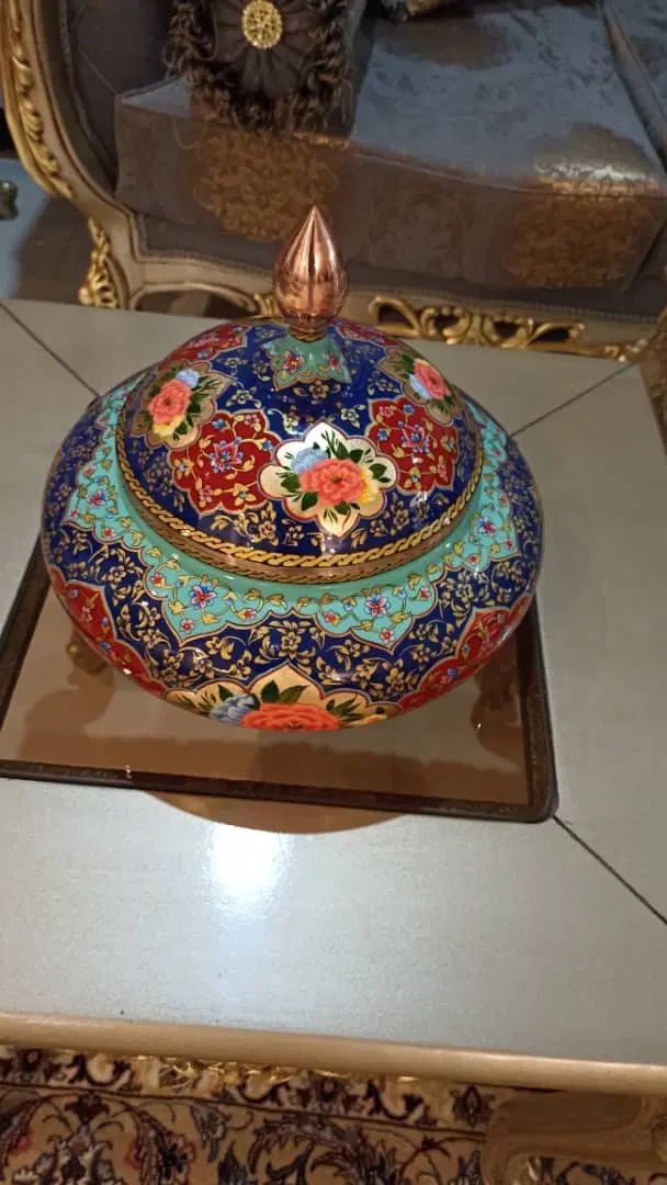 گزخوری نقاشی کار دست|ظروف سرو و پذیرایی|اصفهان, پارک مشتاق|دیوار
