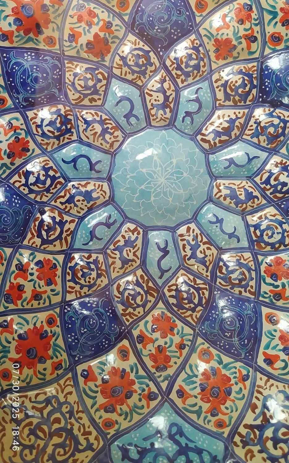 تابلوی مینا با قاب مخملی|صنایع دستی و سایر لوازم تزئینی|تبریز, |دیوار