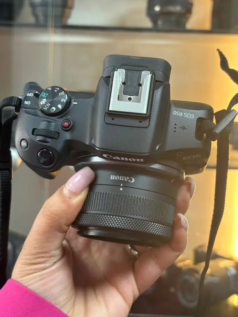 Canon R50+18-45mm|دوربین عکاسی و فیلم‌برداری|تهران, آبشار تهران (دریاچه)|دیوار