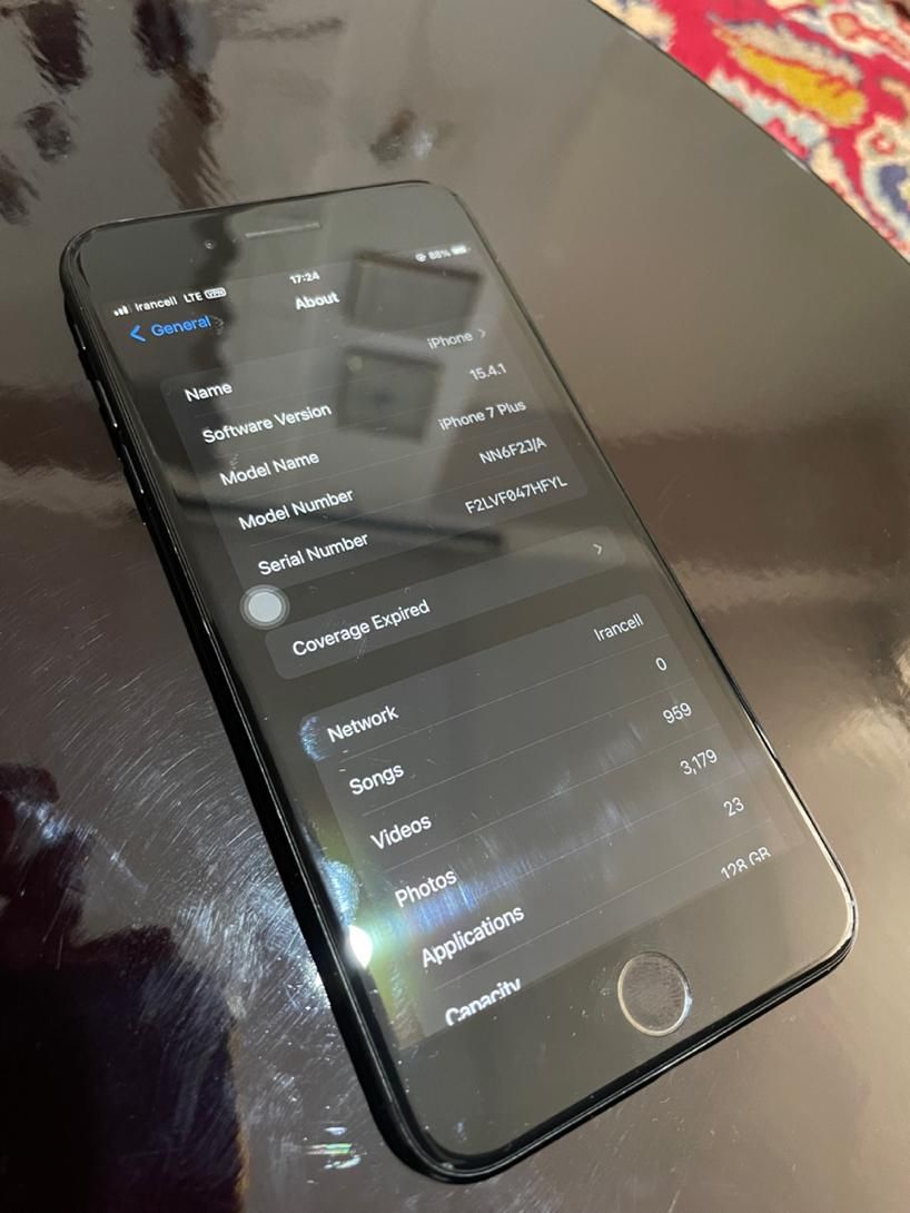 اپل iPhone 7 Plus با حافظهٔ ۱۲۸ گیگابایت|موبایل|شاهرود, |دیوار