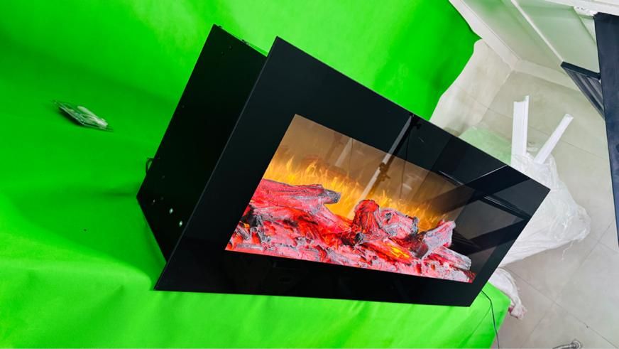 شومینه برقی الیسان مدلlo|بخاری، هیتر، شومینه|رشت, بلوار گیلان|دیوار