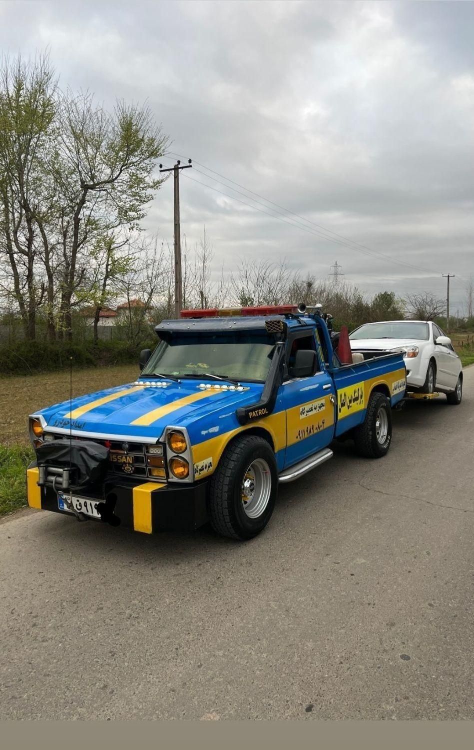 امدادخودرو.یدکش.خودروبر.نیسان جرثقیل|خدمات حمل و نقل|همدان, |دیوار