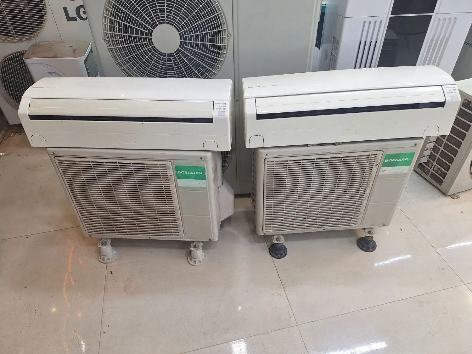 کولر گازی اوجنرال اینورتر 12000 کم کار تمیز|کولر گازی و فن‌کوئل|اصفهان, ملاصدرا|دیوار